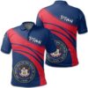 Utah Coat Of Arms Polo Shirt Cricket Style J5W