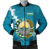 Uzbekistan Christmas Coat Of Arms Men Bomber Jacket X Style J78 Bomber Jacket