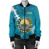 Uzbekistan Christmas Coat Of Arms Women Bomber Jacket X Style J78 Bomber Jacket