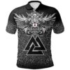 Valkyrie Polo Shirt - Valknut Pattern A21