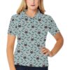 Vampire Print Design Lks304 Women'S Polo Shirt