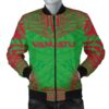 Vanuatu Flag Polynesian Chief Men's Bomber Jacket - Bn10 Bomber Jacket