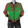 Vanuatu Flag Polynesian Chief Women'S Bomber Jacket - Bn10 Bomber Jacket
