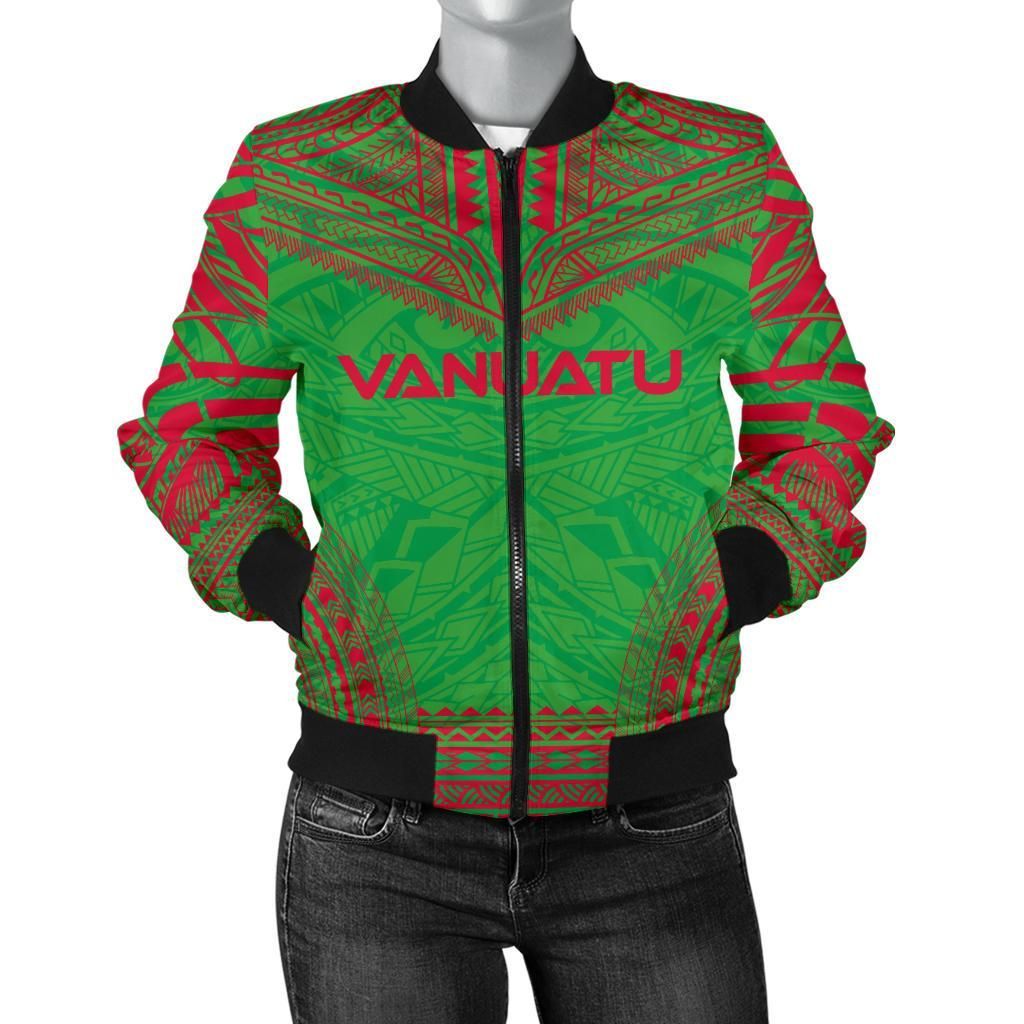 Vanuatu Flag Polynesian Chief Women'S Bomber Jacket - Bn10 Bomber Jacket Vanuatu Flag Polynesian Chief Women'S Bomber Jacket - Bn10 Bomber Jacket
