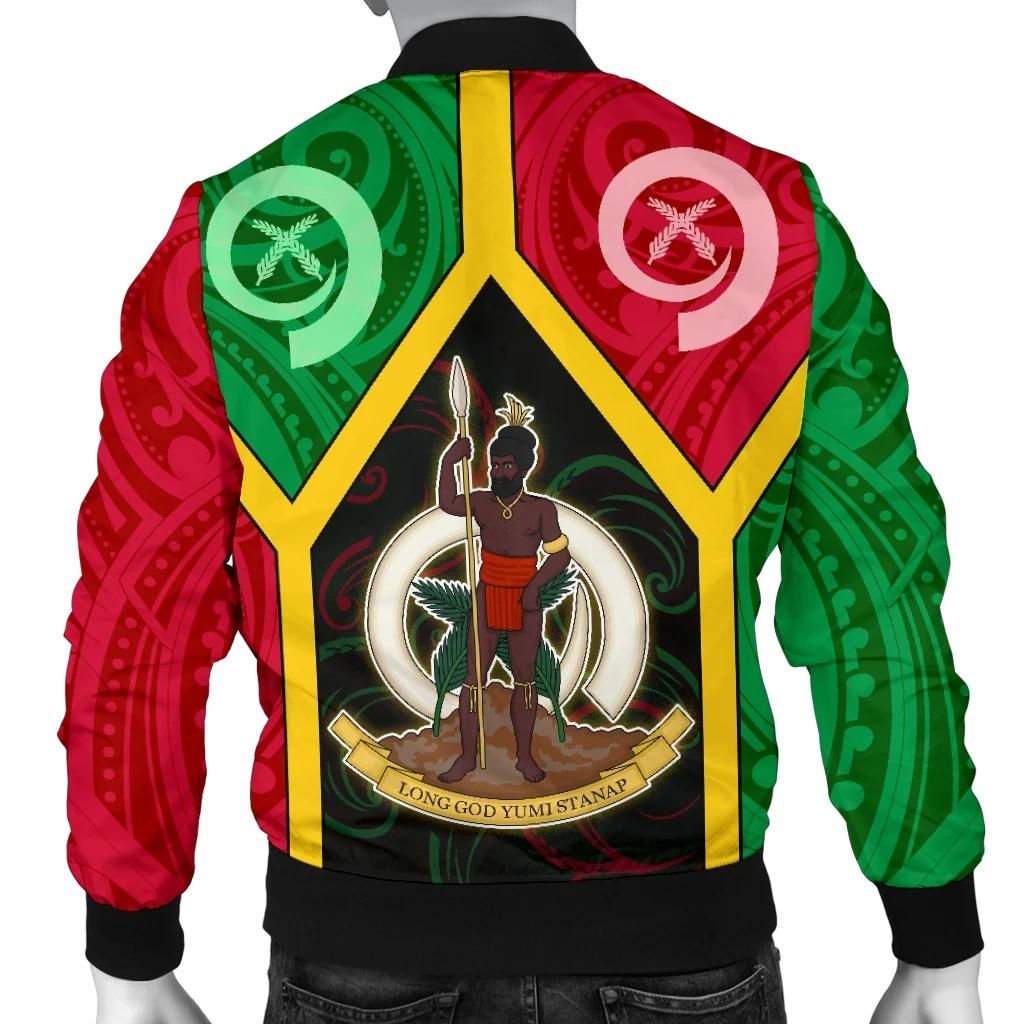 Vanuatu-Polynesian-Mens-Bomber-Jacket-Vanuatu-Flag-and-Coat-Of-Arms-BN18-Bomber-Jacket-1