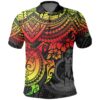 Vanuatu Polynesian Polo Shirt - Reggae Turtle - BN1518