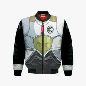 Vegeta Bomber Jacket Custom Capsule Corp Armor Dragon Ball Cosplay Costumes Bomber Jacket