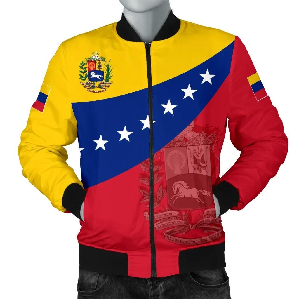 Venezuela Bomber Jacket Flag Independence Day Men A10 Bomber Jacket Venezuela Bomber Jacket Flag Independence Day Men A10 Bomber Jacket