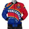 Venezuela Men's Bomber Jacket - Venezuela Coat Of Arms - BN18 Bomber Jacket