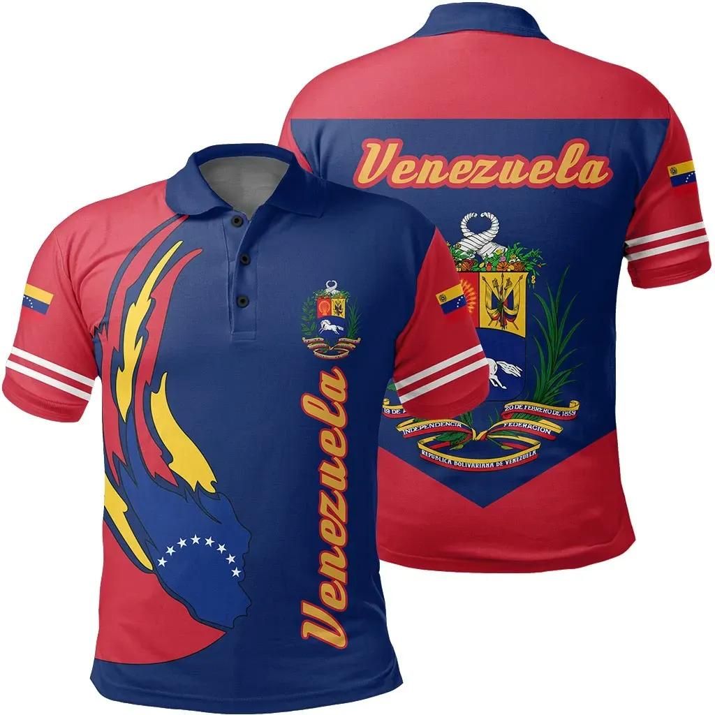 Venezuela Polo Shirt - Ball Style - J6 Venezuela Polo Shirt - Ball Style - J6