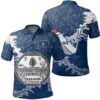 Vermont Christmas Coat Of Arms Polo Shirt X Style J78