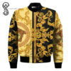 Versace Luxury Symbol All Over Print Bomber Jacket