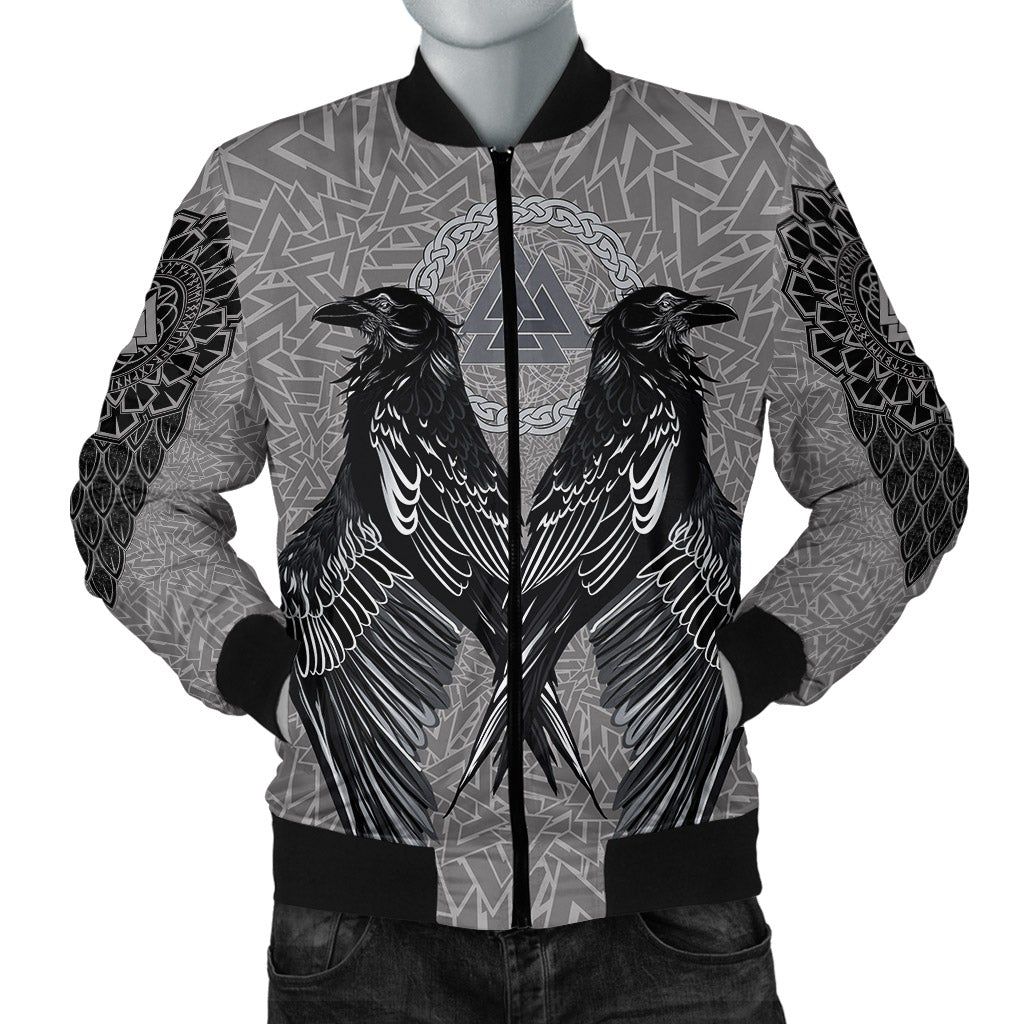 VikingStyle-Bomber-Jacket-Raven-Valknut-A15-Bomber-Jacket-2