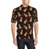 Violin Pattern Print Design 04 Men Polo Shirt