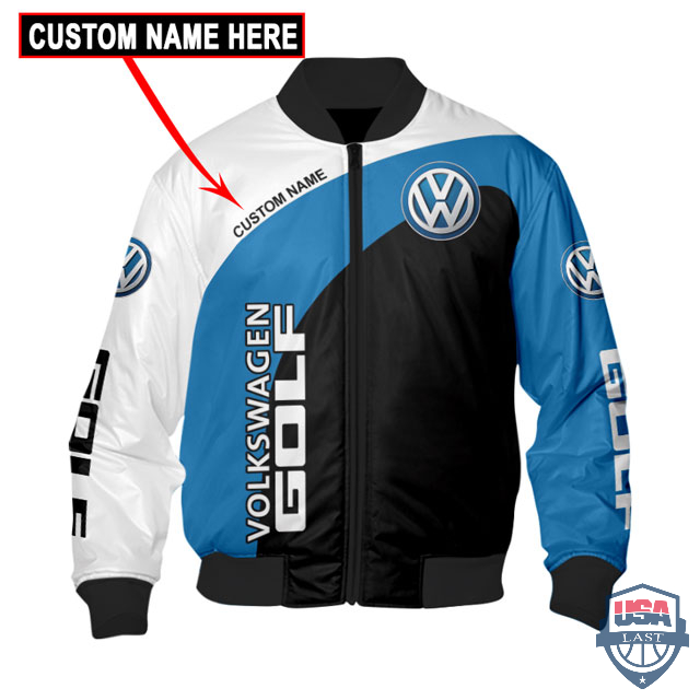 Volkswagen Golf Custom Name Bomber Jacket Volkswagen Golf Custom Name Bomber Jacket