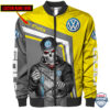 Volkswagen Skeleton Snapback Custom Name Bomber Jacket