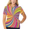 Vortex Print Design Lks301 Women'S Polo Shirt