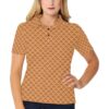 Waffle Texture Print Design Lks301 Women'S Polo Shirt