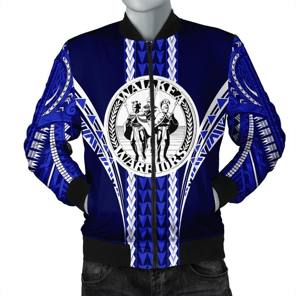 Waiakea High Football Jersey Bomber Jacket - AH - J2 Waiakea High Football Jersey Bomber Jacket - AH - J2
