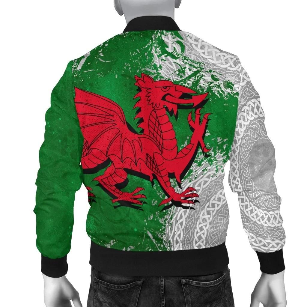 Wales-Celtic-Womens-Bomber-Jacket-Grunge-Dragon-BN15-2