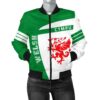 Wales Sport Women's Bomber Jacket - Premium Style J7 Bomber Jacket