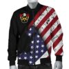 Wales USA Bomber Jacket - Special Grunge Flag - American Family Crest A7 Bomber Jacket