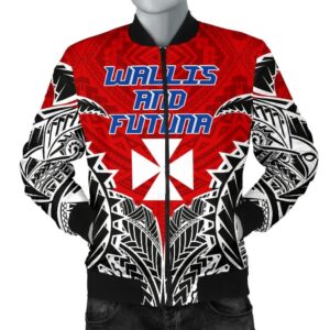 Wallis And Futuna Premium Men's Bomber Jacket A7 Bomber Jacket
