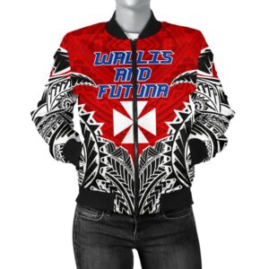 Wallis And Futuna Premium Women's Bomber Jacket A7 Bomber Jacket