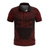 Wallis and Futuna Polo Shirt - Polynesian Chief Red Version - BN10