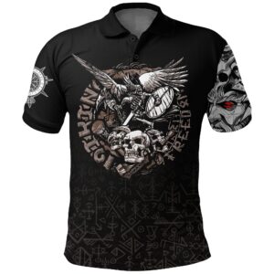 Warrior Polo Shirts Odin Tattoo A27