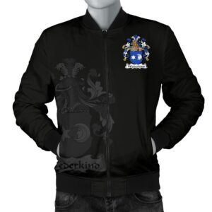 Wederkind Germany Men's Bomber Jacket - German Family Crest A7 Bomber Jacket