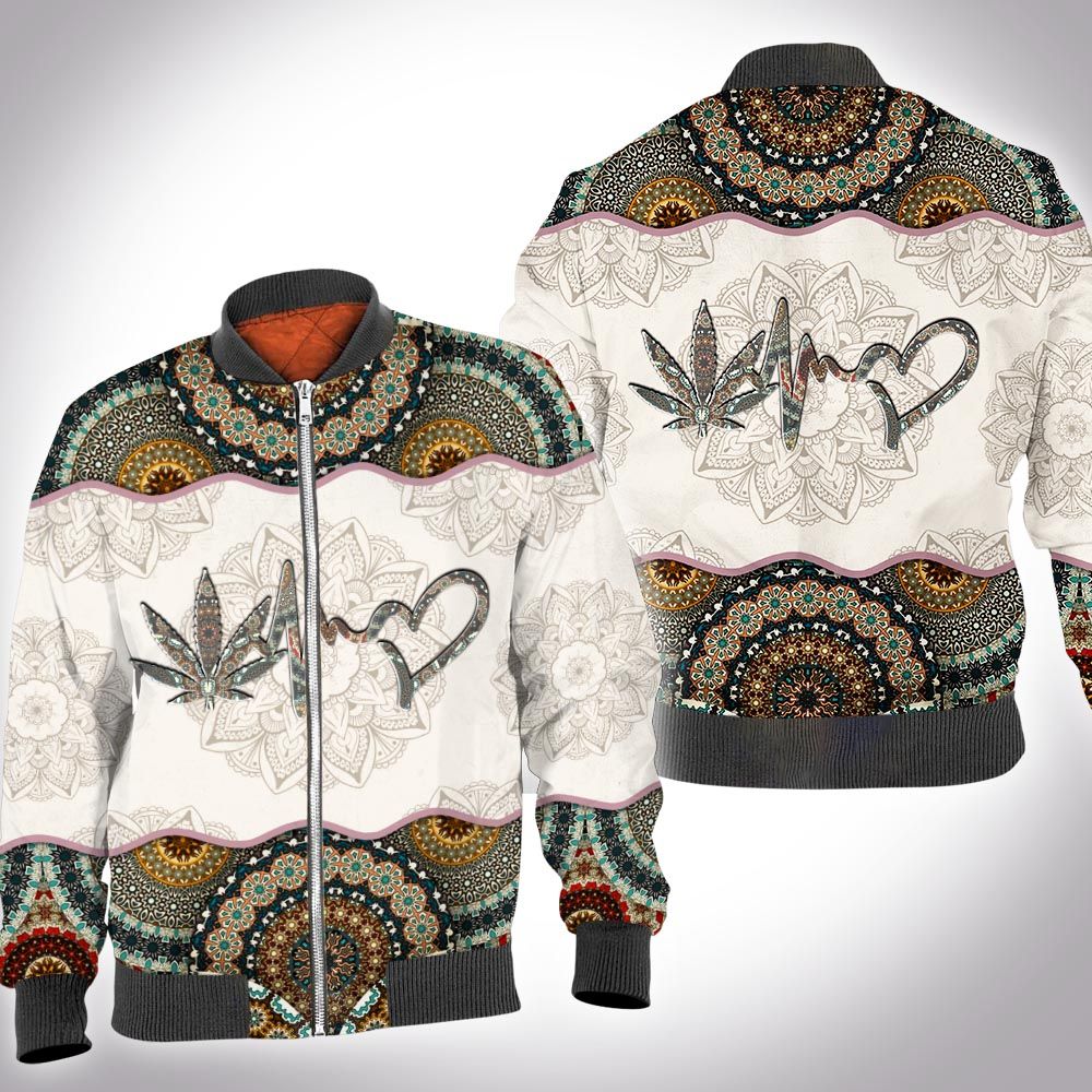 Weed Mandala 3D All Over Printed Shirt Weed Mandala 3D All Over Printed Shirt