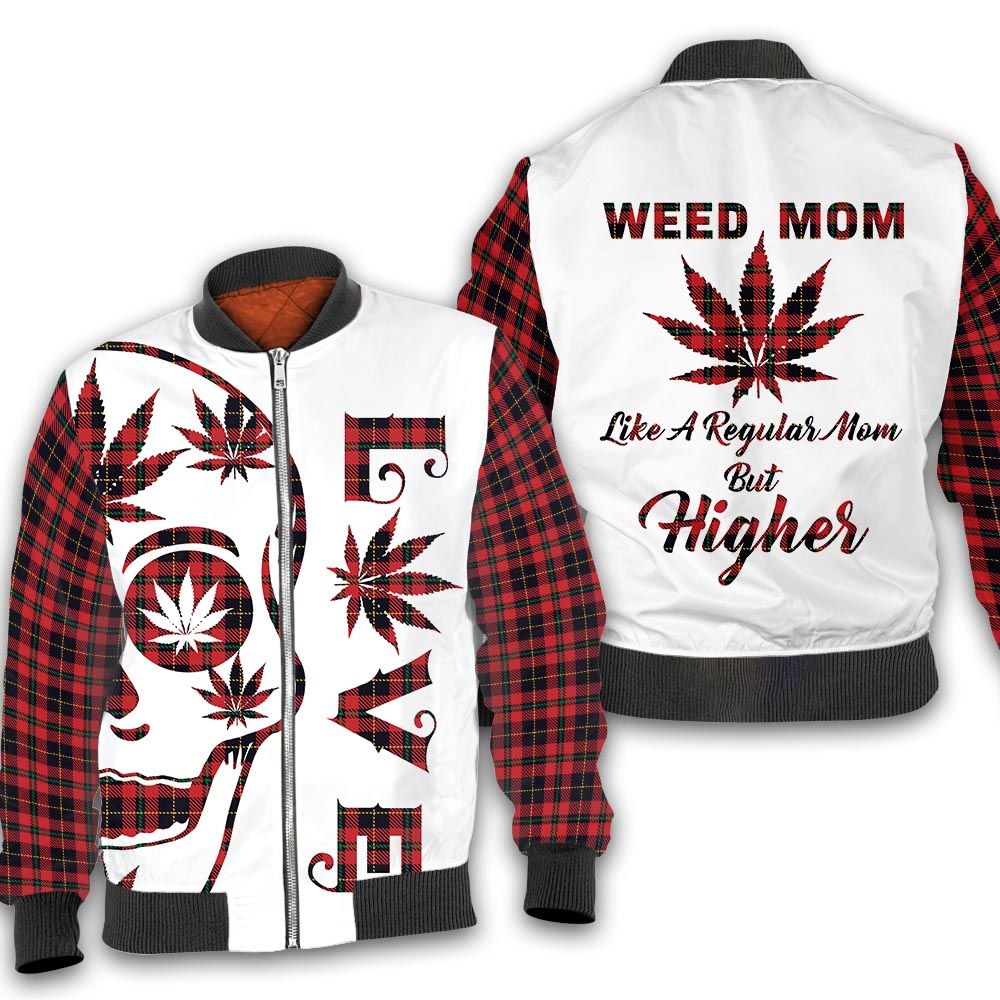 Weed mom like a regular mom but higher 3D All Over Printed Shirt Weed mom like a regular mom but higher 3D All Over Printed Shirt