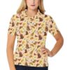 Western Lifestyle Print Design Lks303 Women'S Polo Shirt