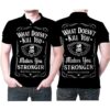 What Doesnt Kill You Makes You Stronger Beautiful Disaster Skull 3D Polo Shirt