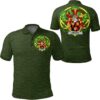 Wiggat Ireland Polo Shirt - Celtic Shamrock - Irish Family Crest A7