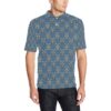 Windmill Pattern Print Design 03 Men Polo Shirt