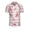 Wine Lover Pink Pattern Unisex Polo Shirt For Golfer #Dh
