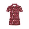Wine Print Design Lks304 Women'S Polo Shirt
