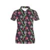 Wine Print Design Lks307 Women'S Polo Shirt