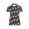 Wine Print Design Lks309 Women'S Polo Shirt