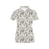 Wine Themed Print Design Lks306 Women'S Polo Shirt