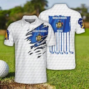 Wisconsin Golf 1848 Polo Shirt