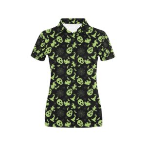 Witch Halloween Print Design Lks306 Women'S Polo Shirt