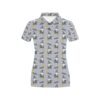 Witch Print Design Lks307 Women'S Polo Shirt