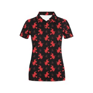 Witch Print Design Lks308 Women'S Polo Shirt