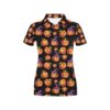 Witch Pumpkin Halloween Print Lks302 Women'S Polo Shirt