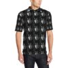 Wolf Black Dream Catcher Design Print Men Polo Shirt