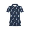 Wolf Moon Print Design Lks304 Women'S Polo Shirt