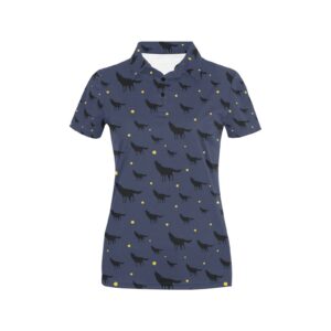 Wolf Print Design Lks301 Women'S Polo Shirt